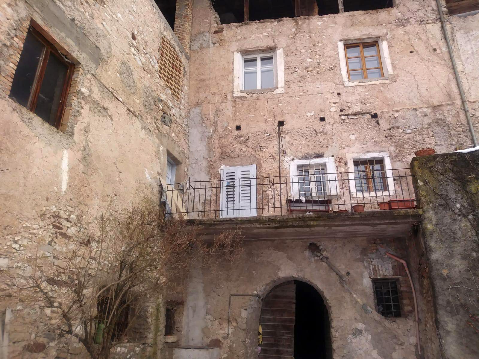 Exterior of Casa Ziller (now Casa Giuliani) in Sanzeno, Trentino. Photo courtesy of Elisa Giuliani Pancheri.