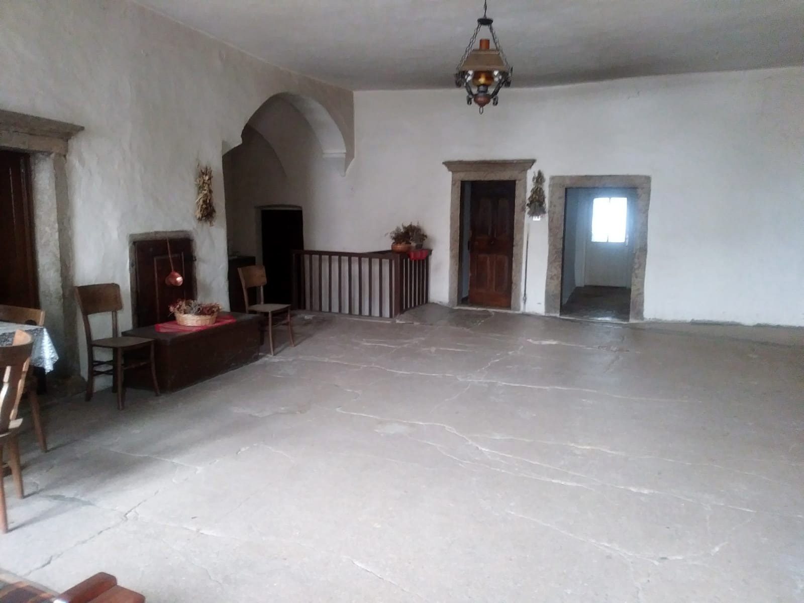 Interior of Casa Ziller (now Casa Giuliani) in Sanzeno, Trentino. Photo courtesy of Elisa Giuliani Pancheri.