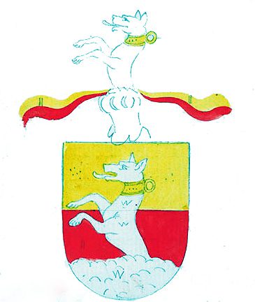 1527 Stemma (coat-of-arms) of Antonio Ziller of Seio and his brothers and cousins